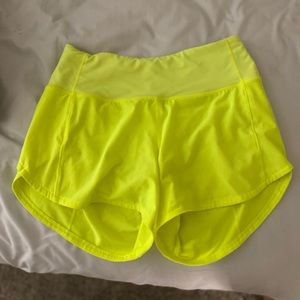 Lululemon Mid Rise 4” Speed Ups